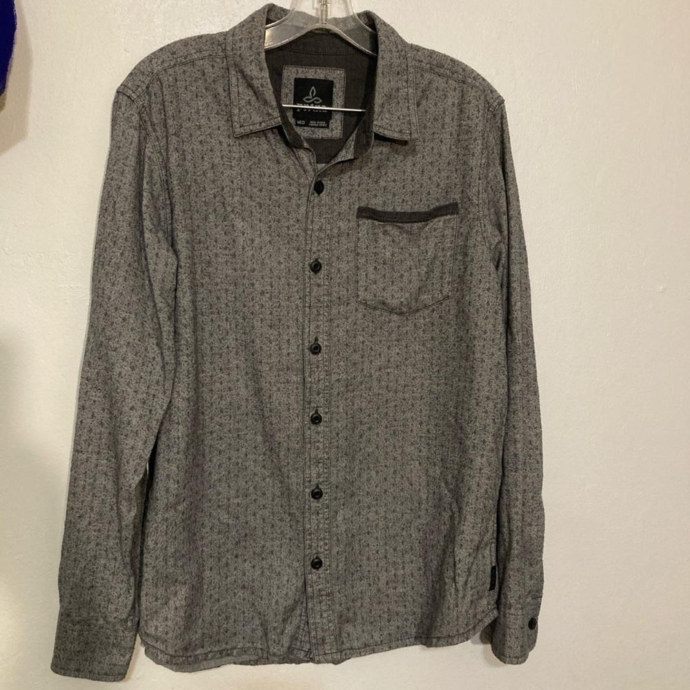 🌈 PrAna men’s cotton shirt M